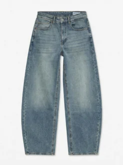 VMJUNO Mid Rise Barrel Fit Jeans