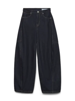 VMKAITLIN Hohe Taille Barrel Fit Jeans
