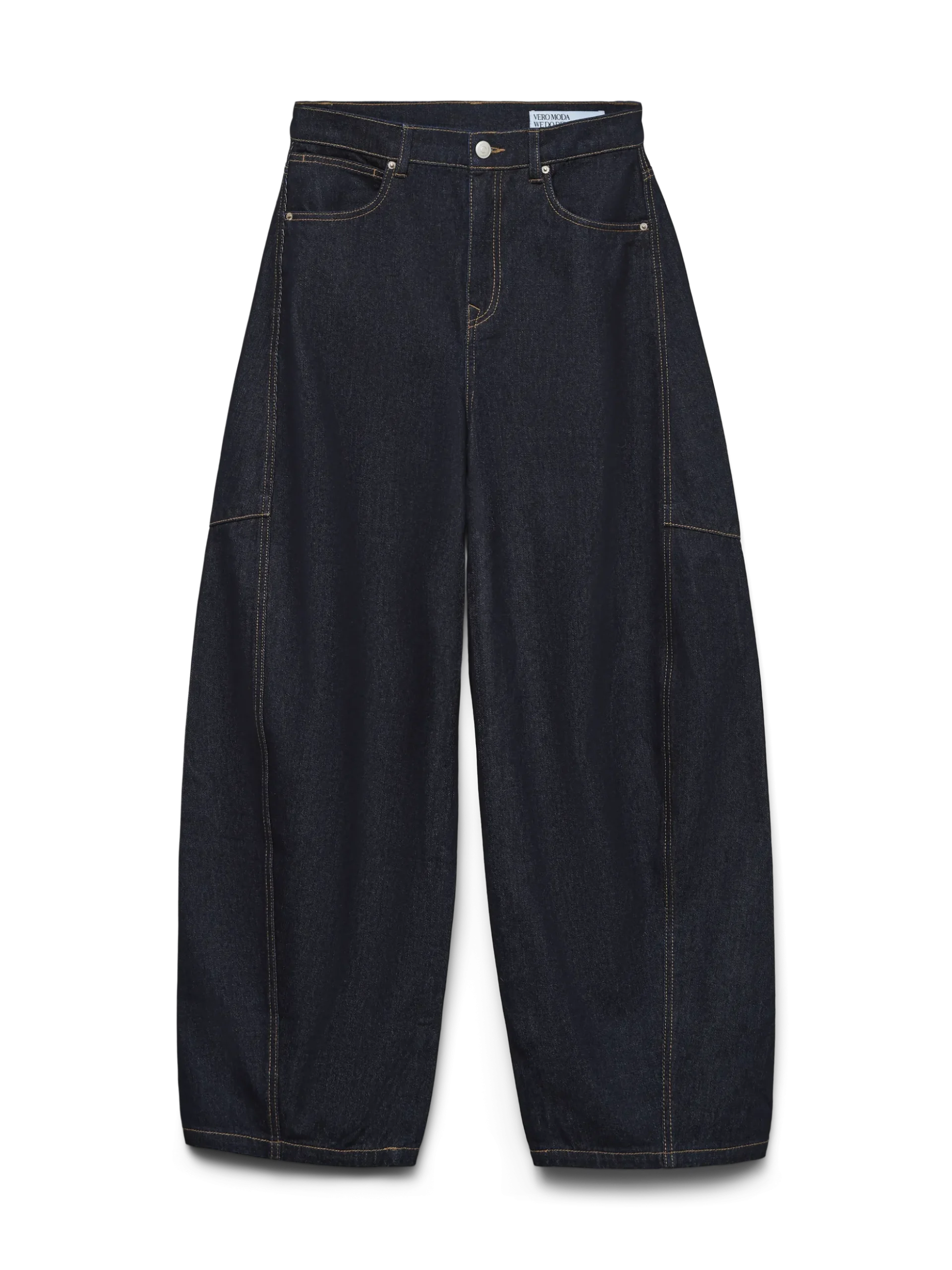 VMKAITLIN Hohe Taille Barrel Fit Jeans