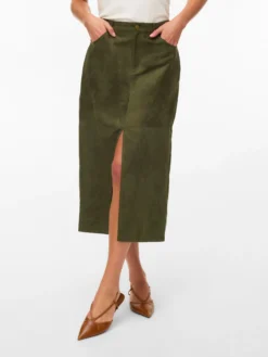 VMKATHY Hohe Taille Midirock