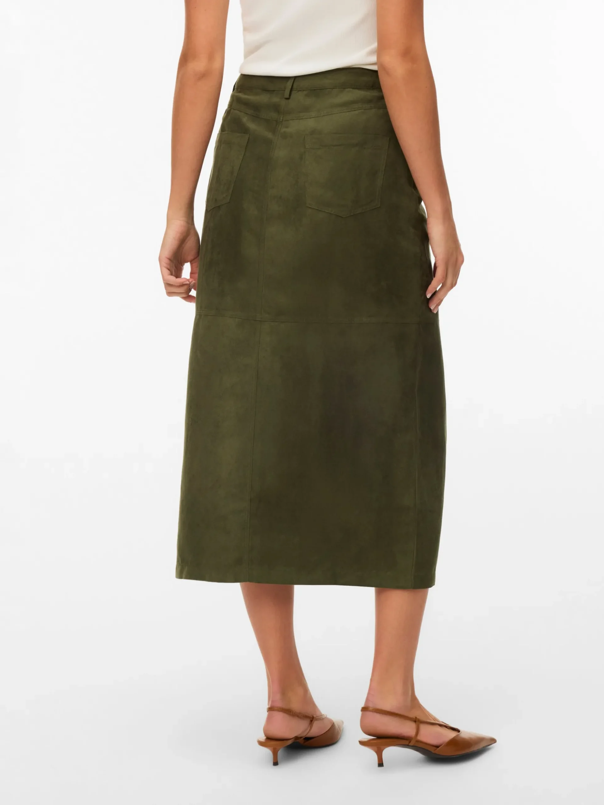VMKATHY Hohe Taille Midirock