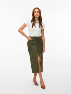 VMKATHY Hohe Taille Midirock