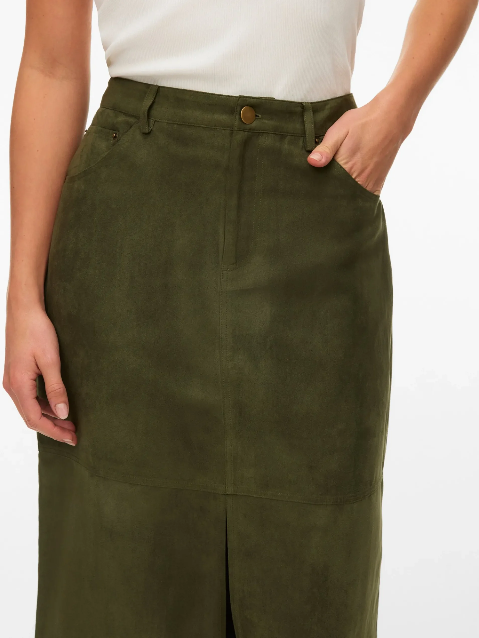 VMKATHY Hohe Taille Midirock