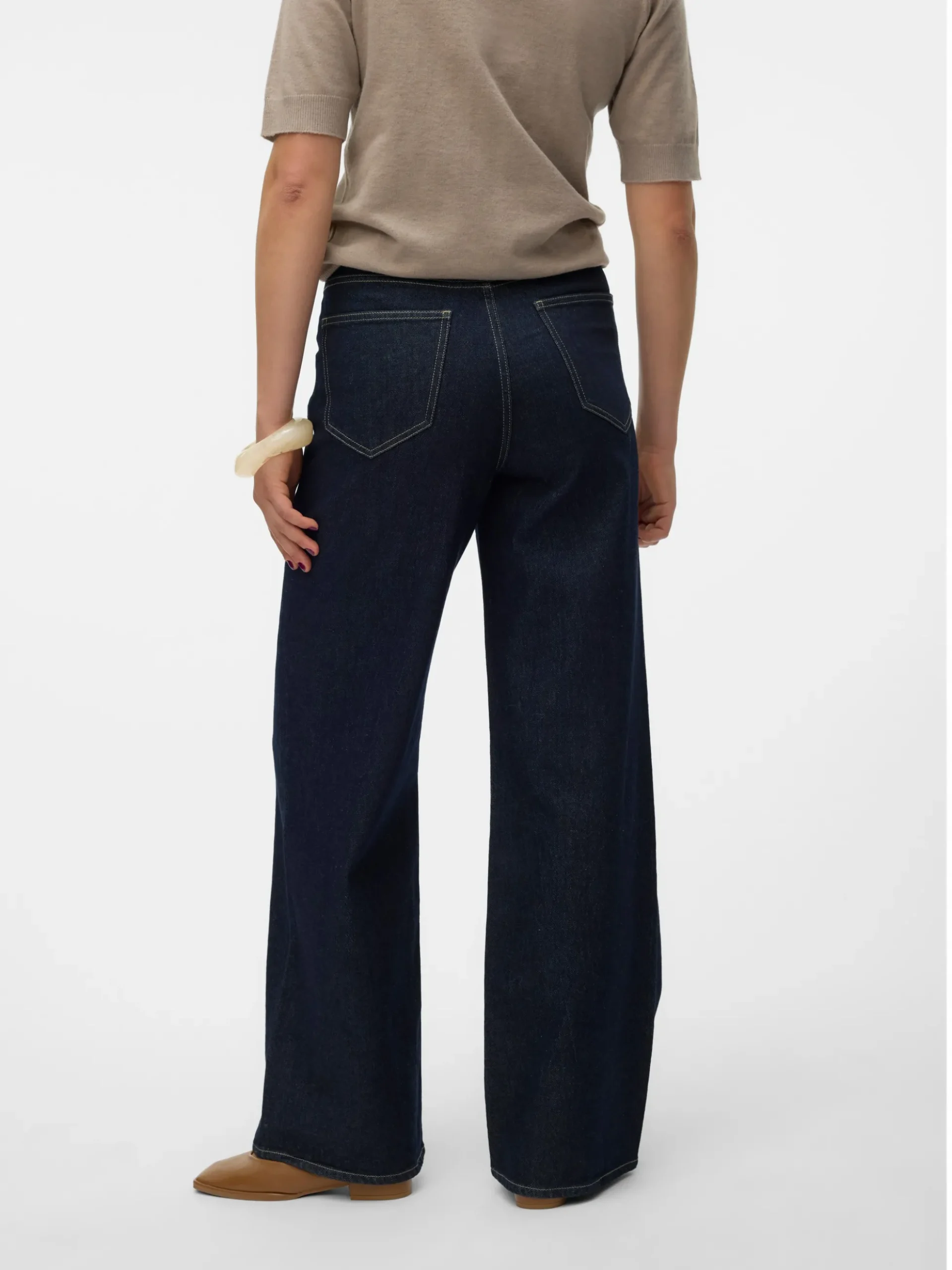 VMKATHY Super High Rise Weiter Beinschnitt Jeans