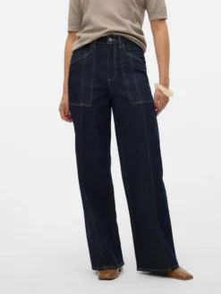 VMKATHY Super High Rise Weiter Beinschnitt Jeans