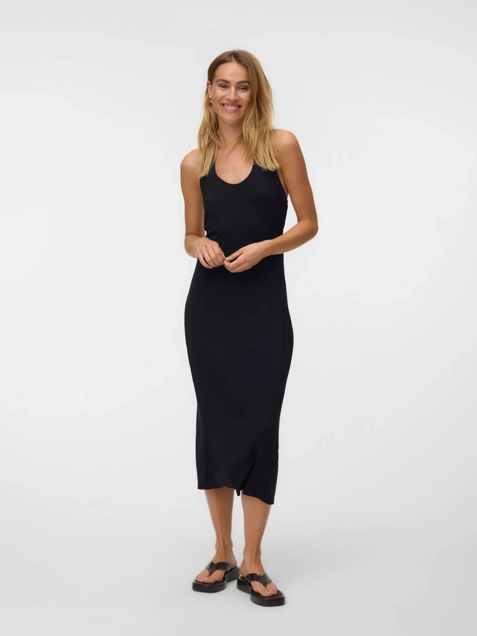 VMKLARA Midikleid