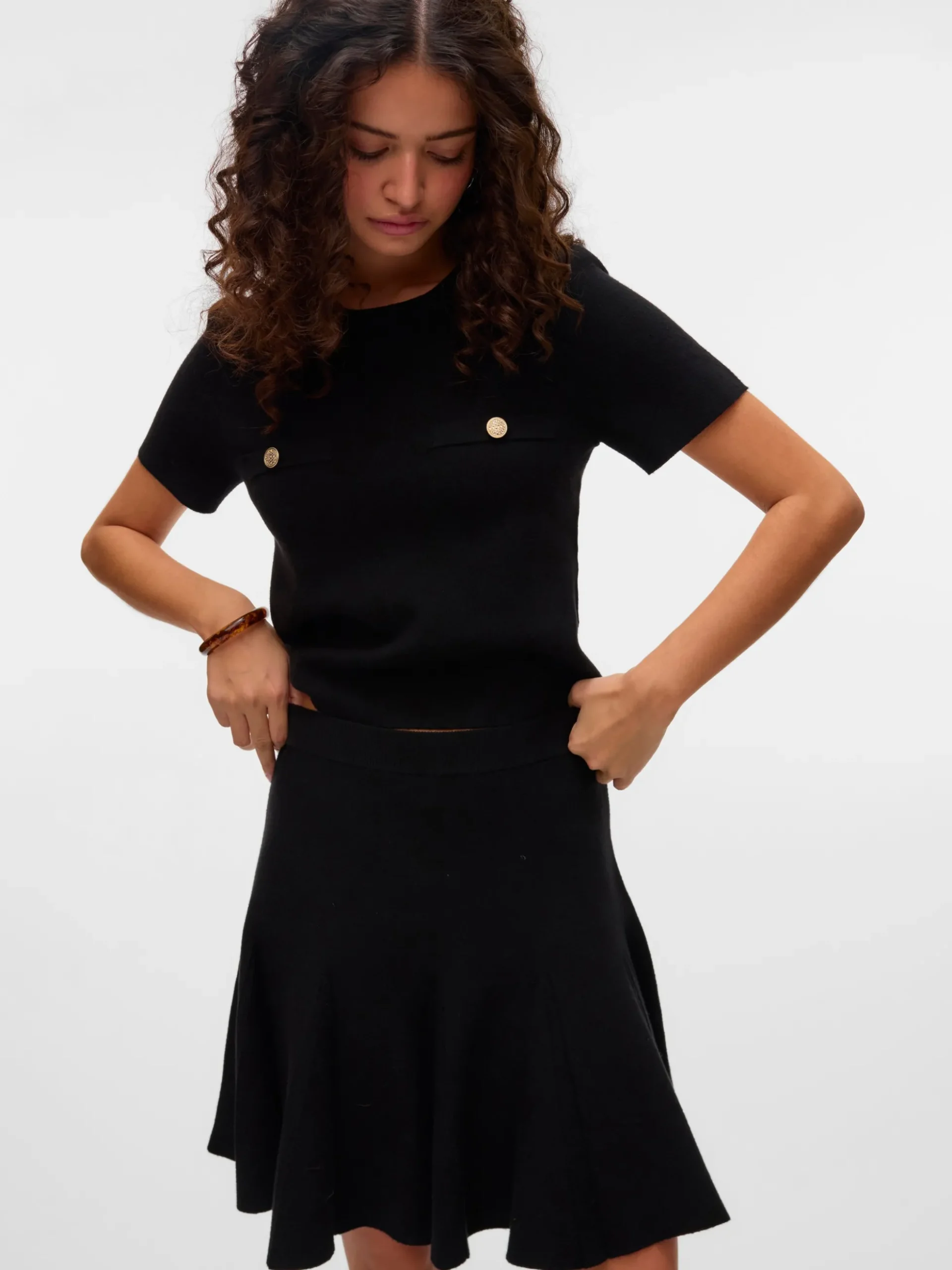 VMKRISTIN Mittlere Taille Kurzer Rock