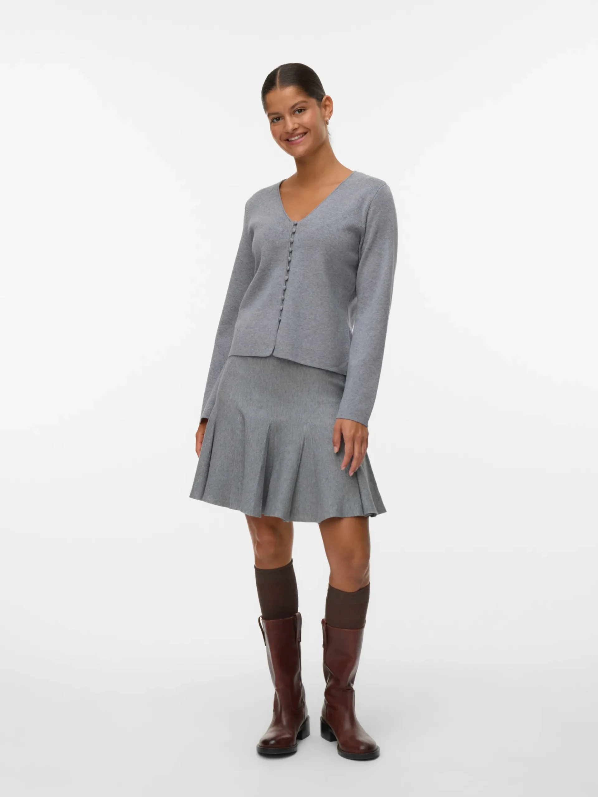 VMKRISTIN Mittlere Taille Kurzer Rock