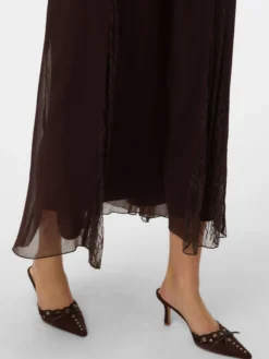 VMLALIE Hohe Taille Langer Rock