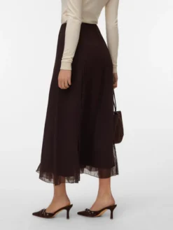 VMLALIE Hohe Taille Langer Rock