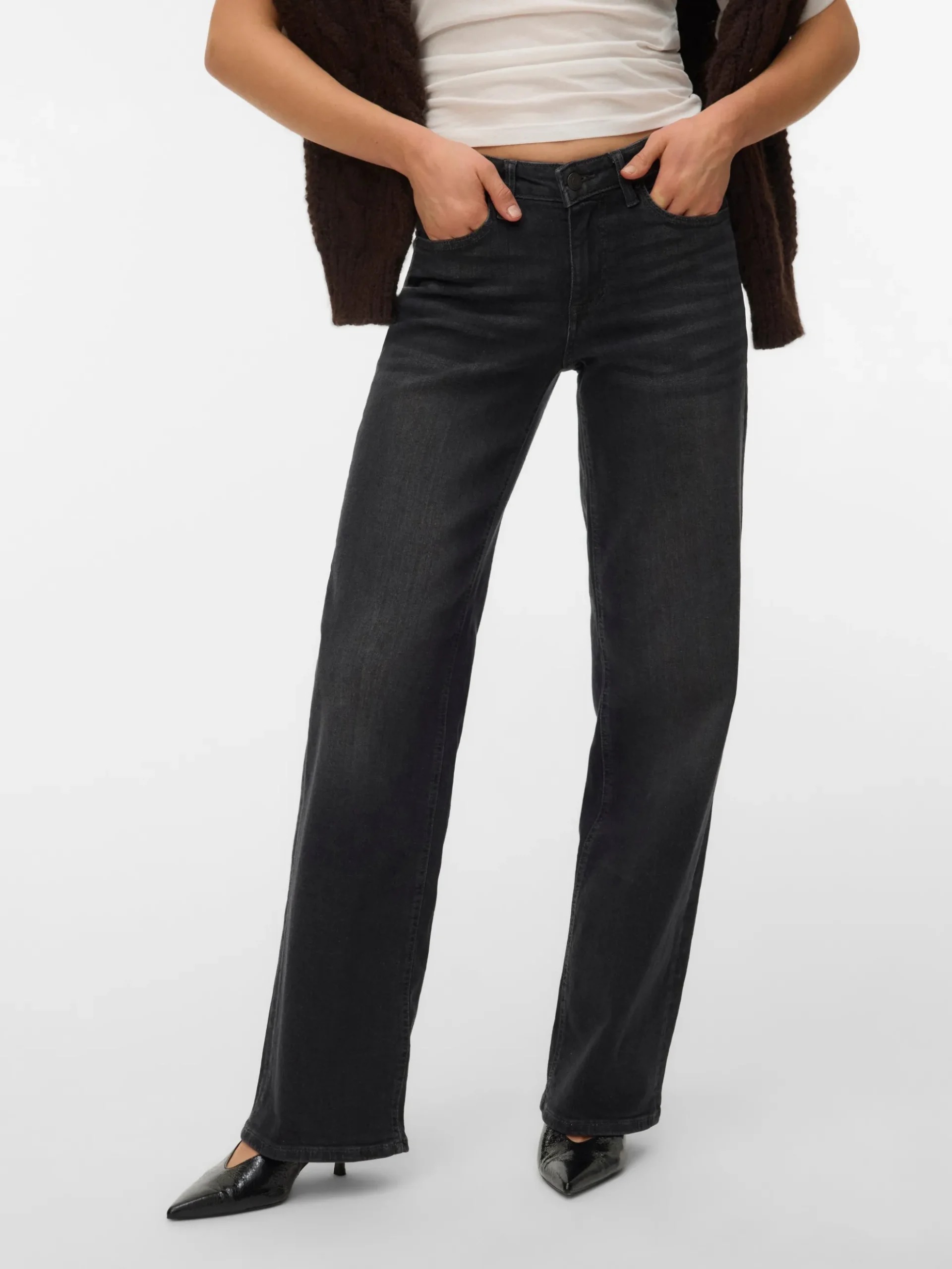 VMLEXI-STRETCH Mid Rise Weiter Beinschnitt Jeans