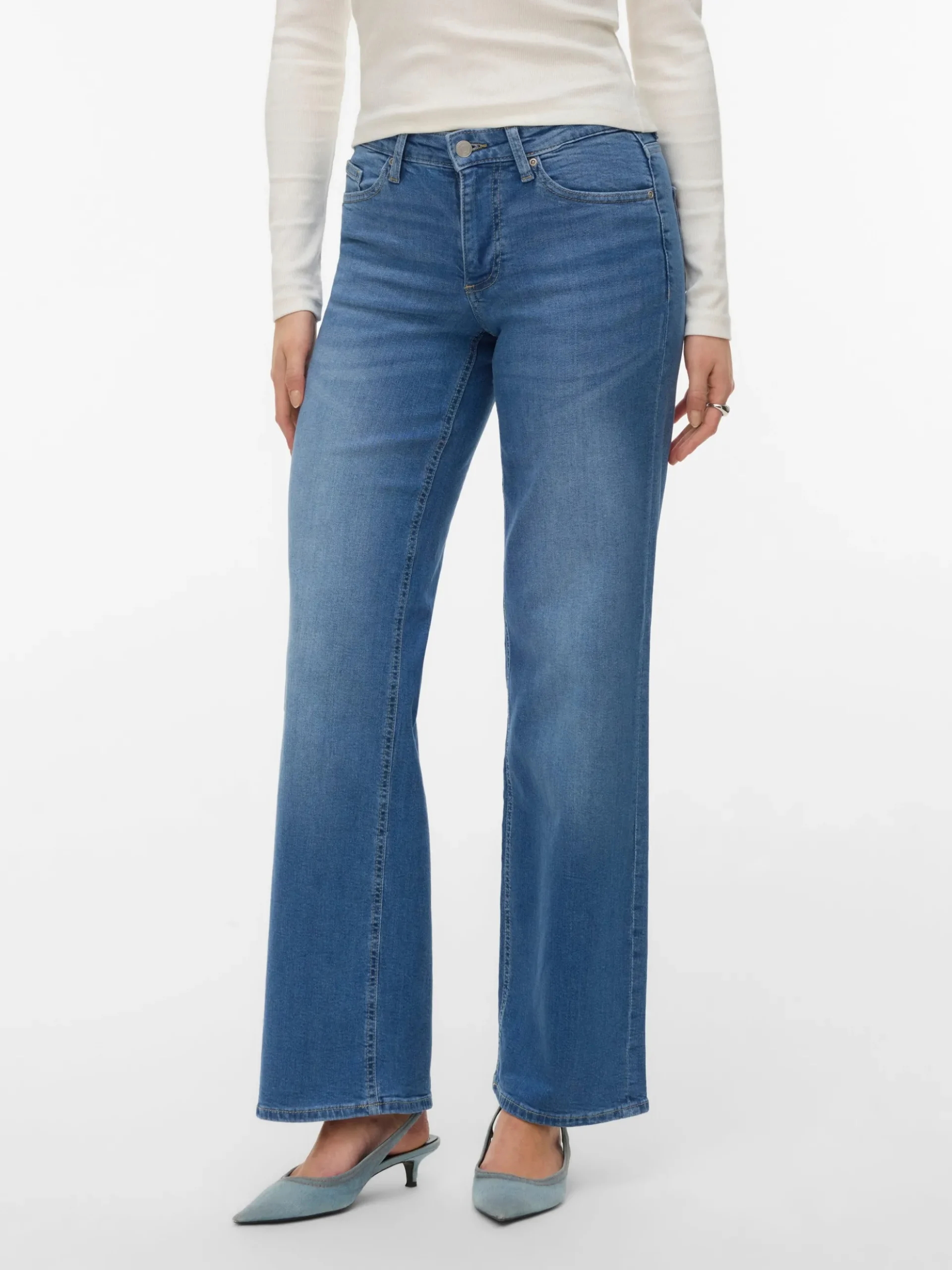 VMLEXI-STRETCH Mid Rise Weiter Beinschnitt Jeans
