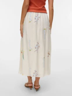 VMLINA Hohe Taille Midirock