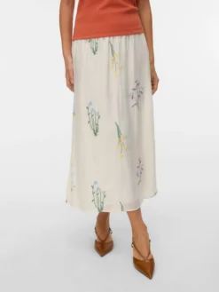 VMLINA Hohe Taille Midirock