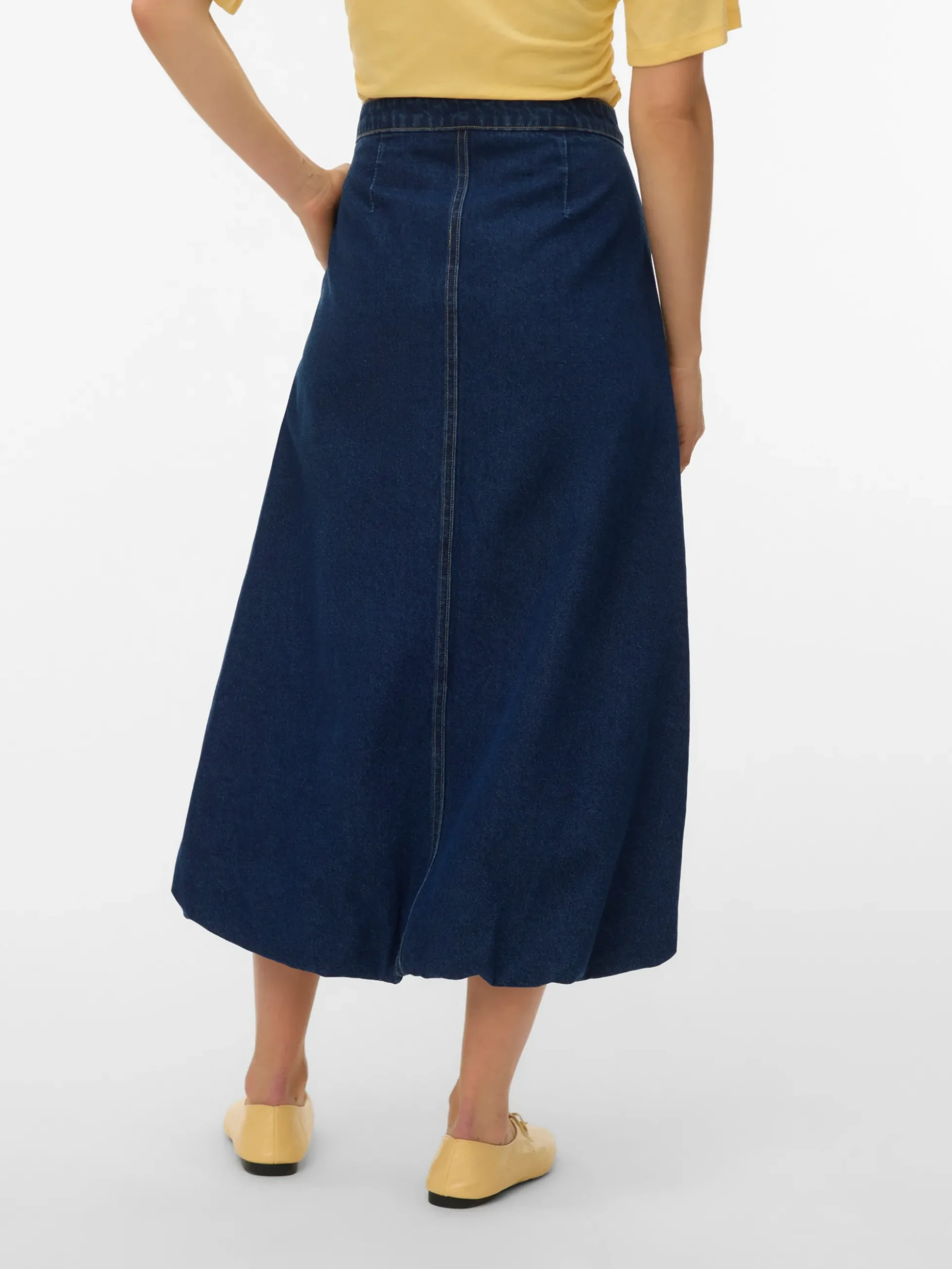 VMLINDA Mid Rise Langer Rock