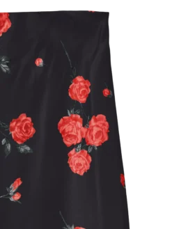 VMLIVIA Hohe Taille Langer Rock