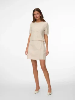 VMLIZA Mittlere Taille Kurzer Rock
