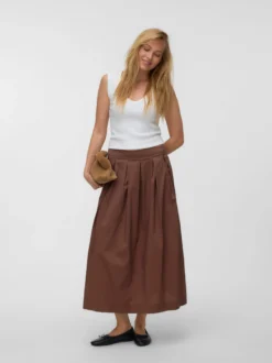 VMLOTUS Mittlere Taille Langer Rock