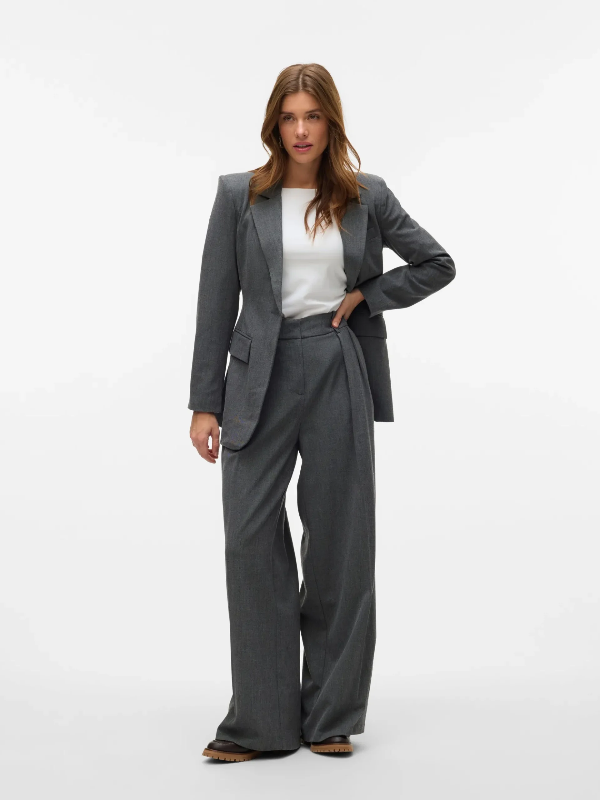 VMLOVELY Mittlere Taille Hose
