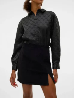 VMLULA Hohe Taille Kurzer Rock