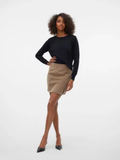 VMLULA Hohe Taille Kurzer Rock