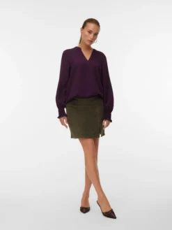 VMLULA Hohe Taille Kurzer Rock