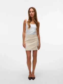 VMLULA Hohe Taille Kurzer Rock