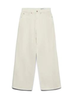 VMLULLU Niedrige Taille Weiter Beinschnitt Jeans