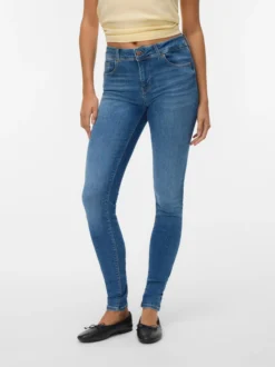 VMLUX Mid Rise Slim Fit Jeans