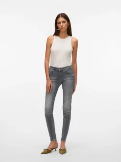 VMLUX Mid Rise Slim Fit Jeans