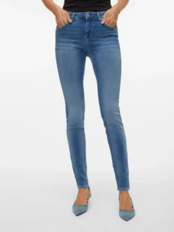 VMLUX Mid Rise Slim Fit Jeans