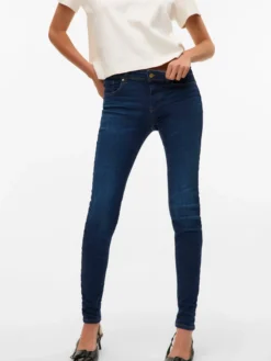 VMLUX Mid Rise Slim Fit Jeans