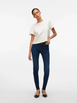 VMLUX Mid Rise Slim Fit Jeans