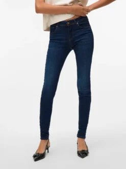 VMLUX Mid Rise Slim Fit Jeans