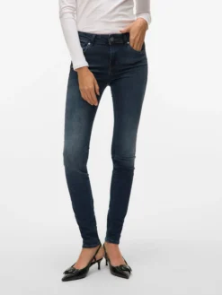VMLUX Mid Rise Slim Fit Jeans