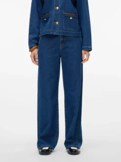 VMMARGOT Hohe Taille Weiter Beinschnitt Jeans