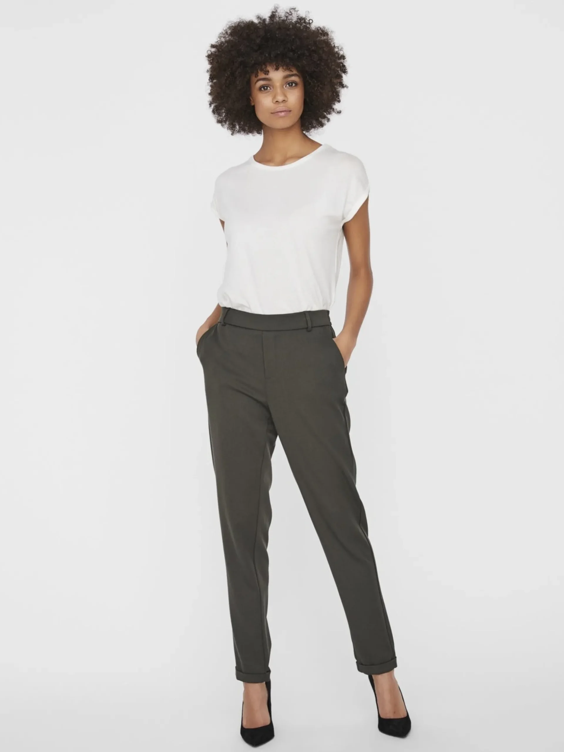 VMMAYA Mittlere Taille Hose