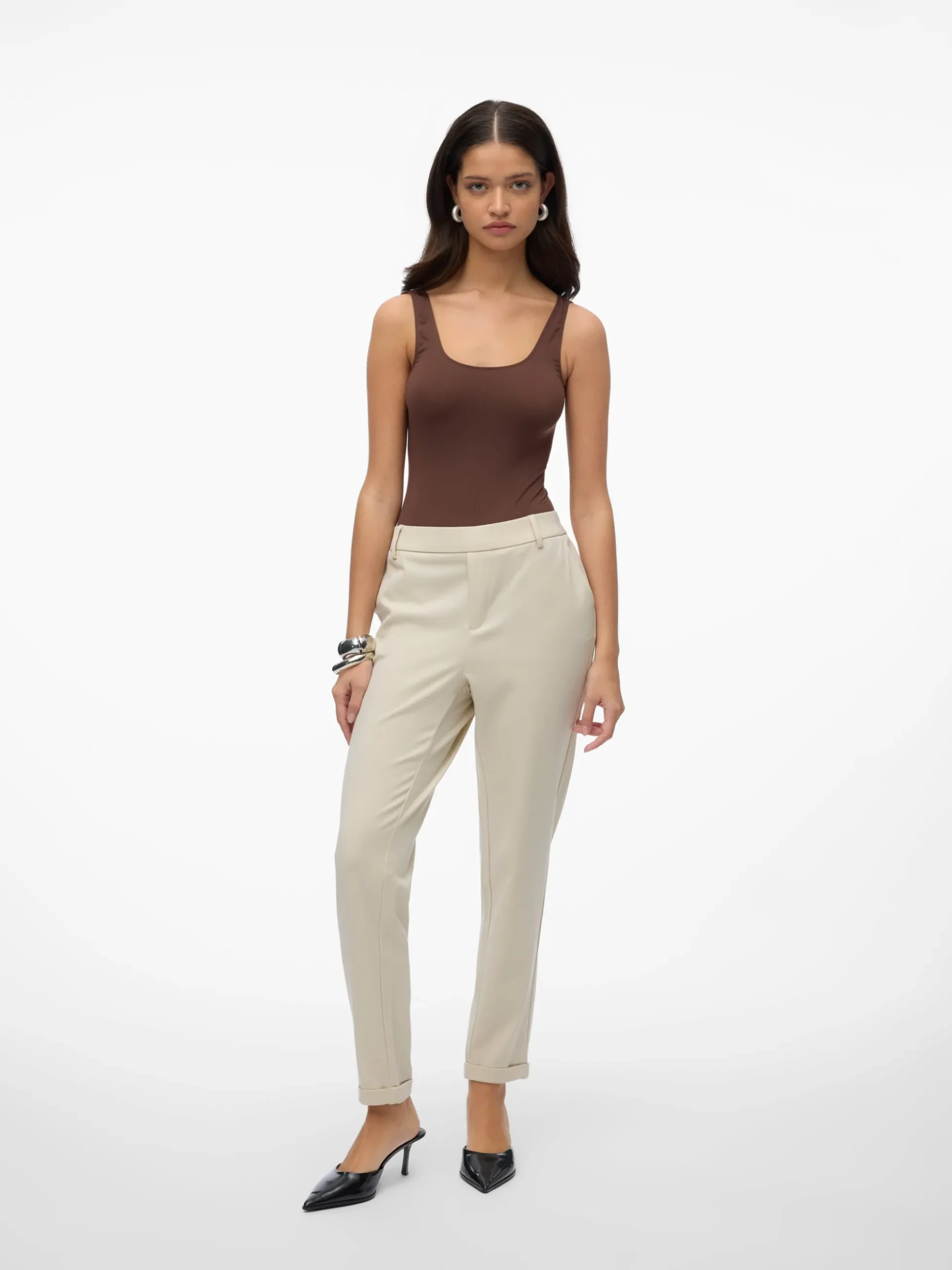 VMMAYA Mittlere Taille Hose