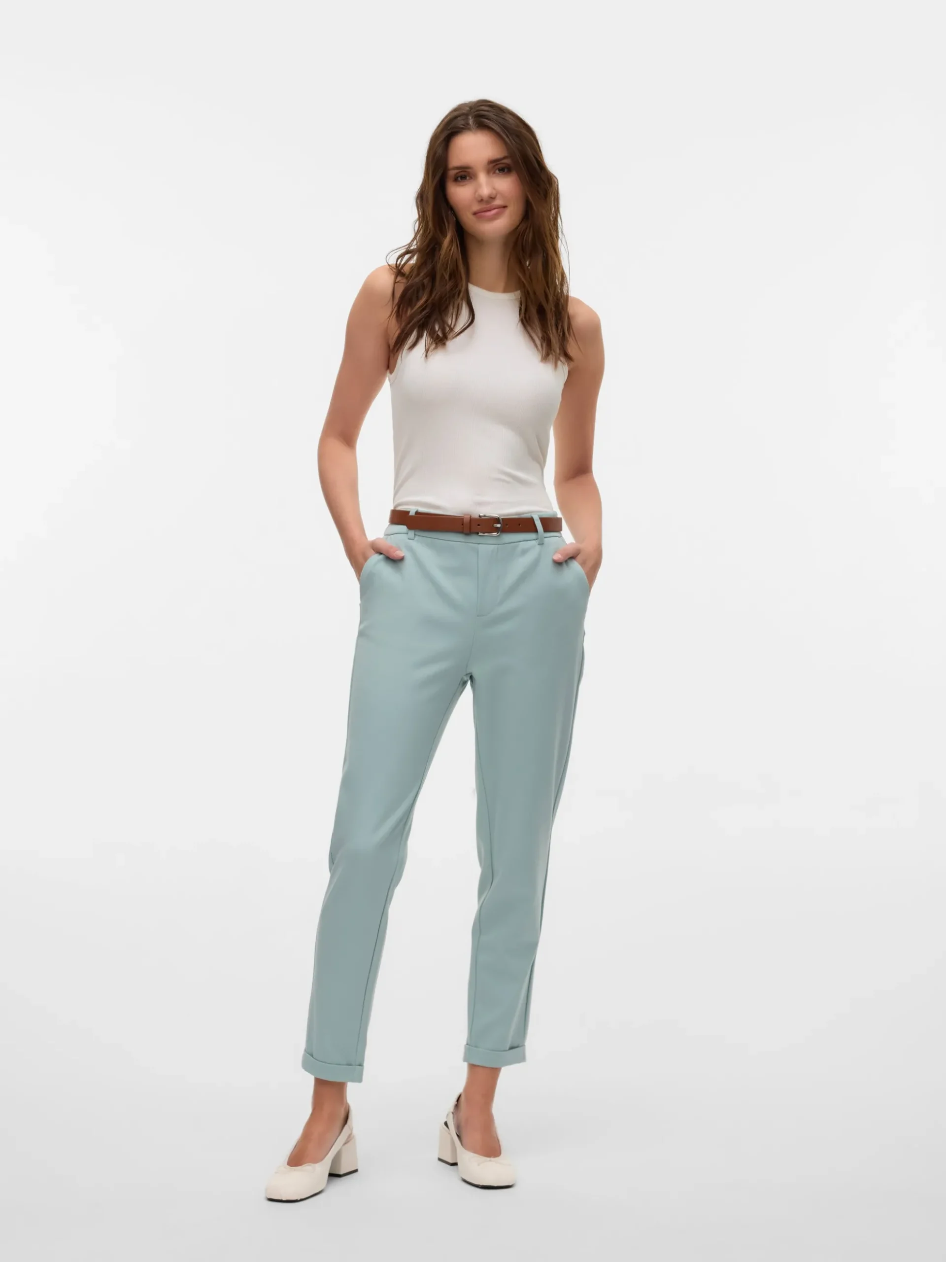 VMMAYA Mittlere Taille Hose