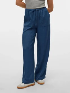VMMELANEY Hohe Taille Hose