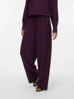 VMMELANEY Hohe Taille Hose