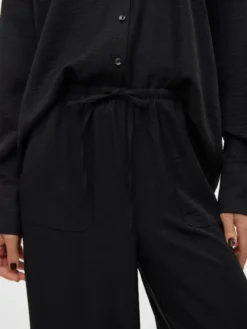 VMMELANEY Hohe Taille Hose
