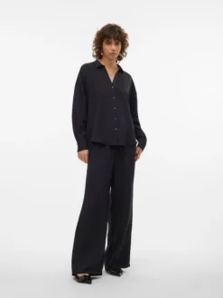 VMMELANEY Hohe Taille Hose