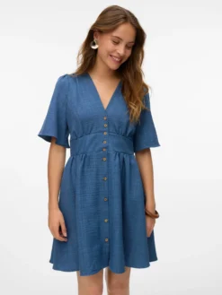 VMMELANEY Kurzes Kleid