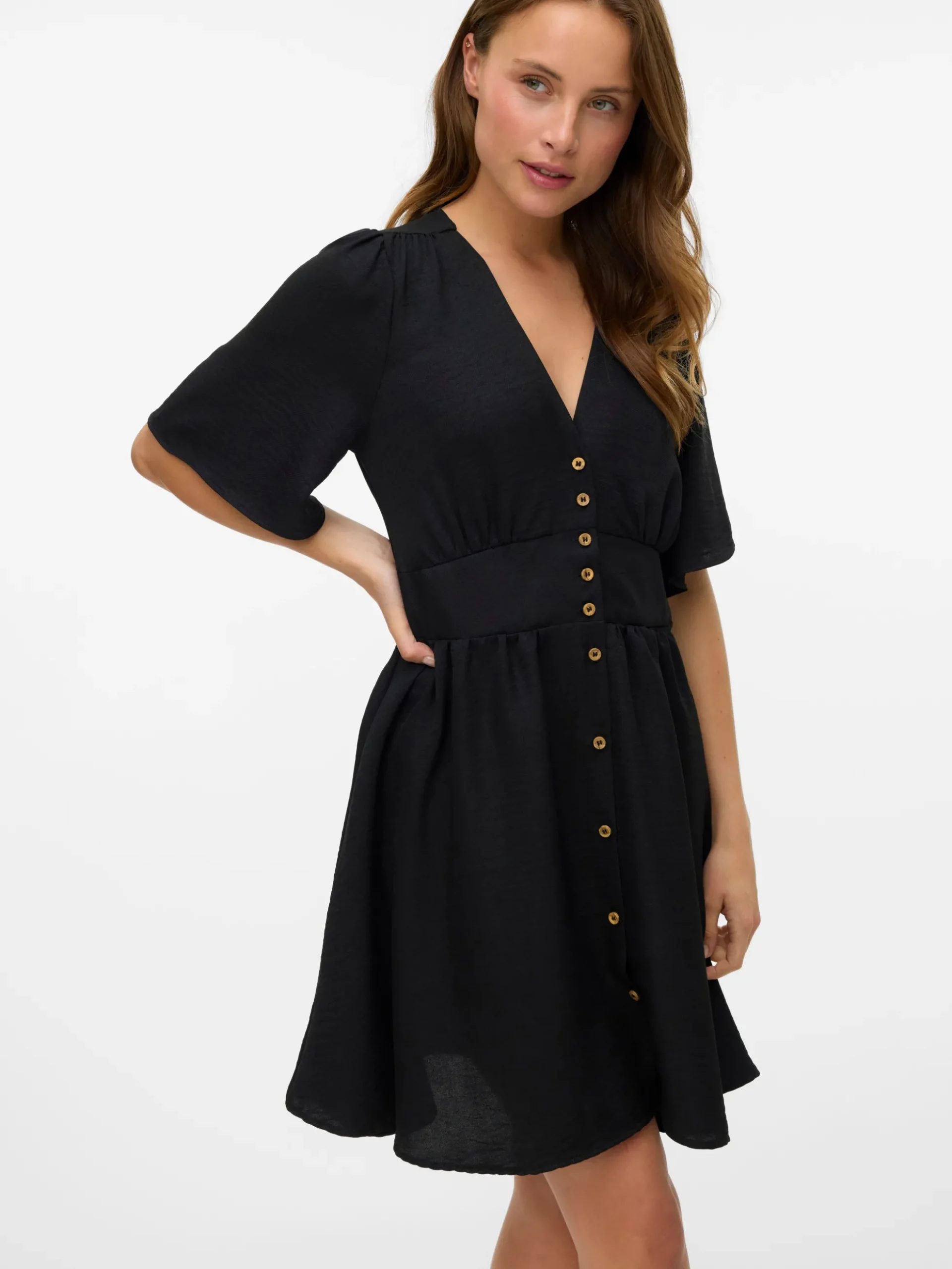 VMMELANEY Kurzes Kleid
