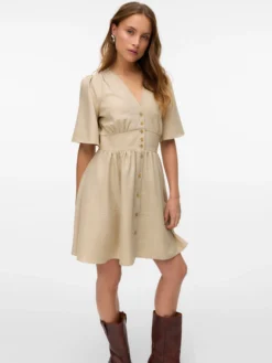 VMMELANEY Kurzes Kleid