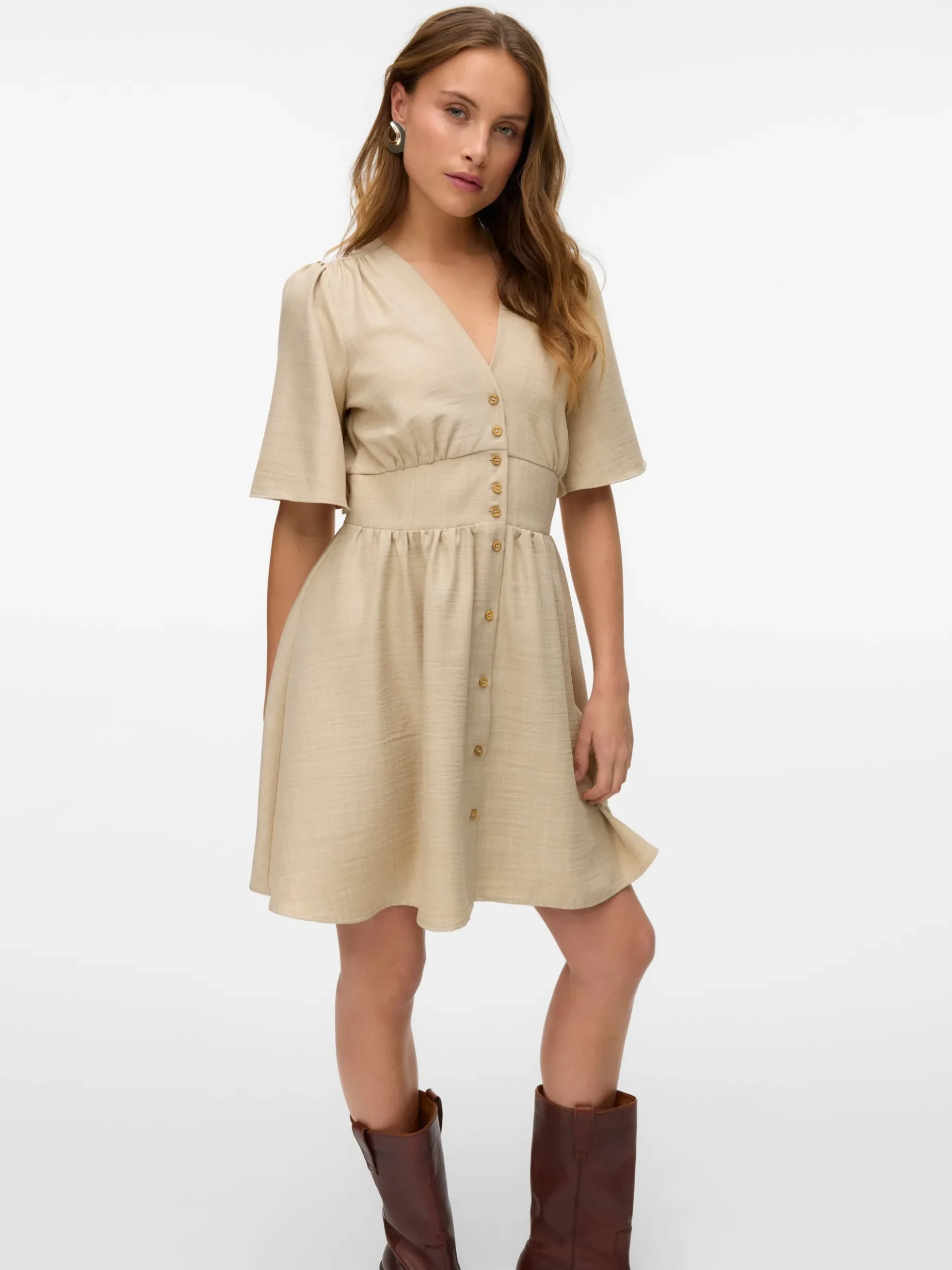VMMELANEY Kurzes Kleid