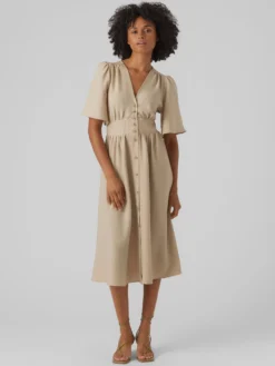 VMMELANEY Midikleid