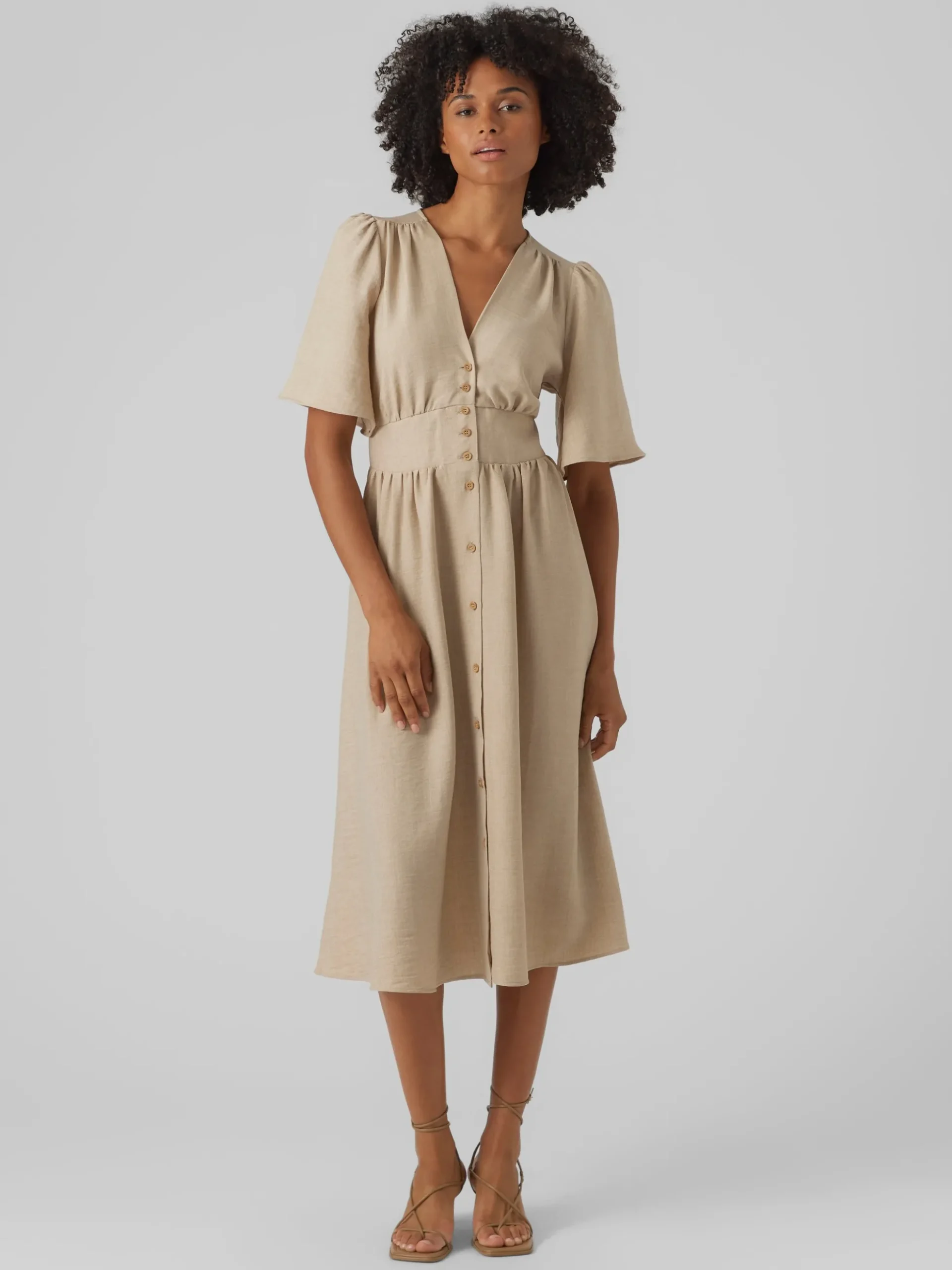 VMMELANEY Midikleid