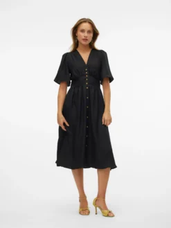 VMMELANEY Midikleid